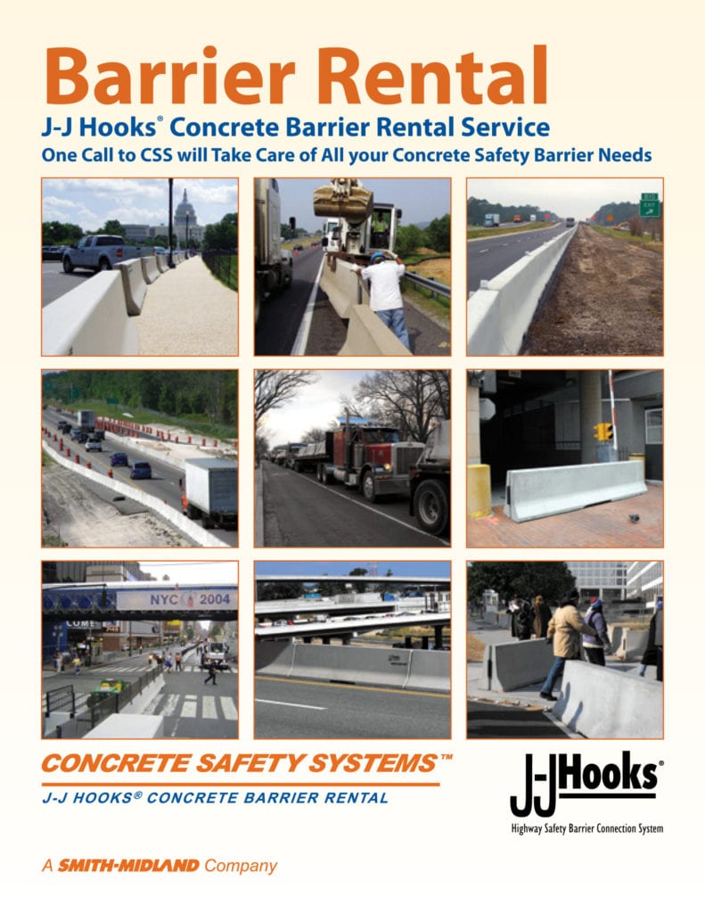 Concrete Safety Systems Rental Brochure cover